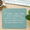 Mr. & Mrs. Panda Mousepad Spruch 25. Geburtstag Glück - Produktbild-Vorschau 2