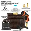 Flex-Gartenschlauch 7,5m dehnbar Gewebe-Wasserschlauch Set Produktbild-Vorschau 1