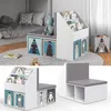 Vicco Kinderregal Onix, 97.1 x 78.4 cm, Weiß Produktbild-Vorschau 2