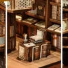 Miniaturowy domek Book Nook - Biblioteka Odkrywcy - Puzzle Podgląd zdjęcia produktu 6