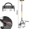 Jayseuw Rasenbelüfter 2 in 1 Gartenkralle mit T-Stiel  Produktbild-Vorschau 2