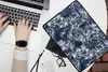 MuchoWow® Laptop Hülle 13 Zoll Silber - Marmor - Muster - Produktbild-Vorschau 2