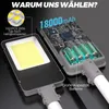 Lampadaire solaire équivalent 1000 W, étanche IP67, Voir les images du produit 7