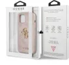 A pink Guess phone case is displayed in its packaging, with the packaging open to reveal the product. Náhled obrázku produktu
