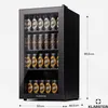 Klarstein Kühlschrank mit Glastür, Leiser Produktbild-Vorschau 7