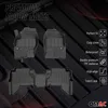 OMAC Tapis de sol en caoutchouc pour Nissan Pathfinder Voir les images du produit 2