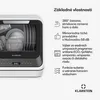 Klarstein Amazonia mini umývačka riadu - kompaktná stolová Náhľad obrázku produktu 3