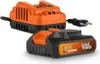 Powerplus i akumulator do ładowania 2.0ah 20v pomarańczowy Podgląd zdjęcia produktu 1