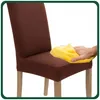 Stuhlhusse 6er Pack - Universal - Braun - Stretch - Bezug Produktbild-Vorschau 7