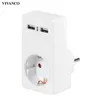 ViVanco™A 1W2USB, Typ C (Európska koncovka), Typ C Náhľad obrázku produktu 1