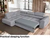 MEBLINI Schlafcouch mit Bettkasten - Ecksofa mit Produktbild-Vorschau 5