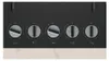 Close-up view of the control knobs on a black gas cooktop. Anteprima dell’immagine prodotto