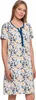 Charmante Floral Nachthemd Kurze Ärmel Pyjamas Damen Moraj Produktbild-Vorschau 7