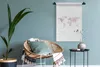 MuchoWow® Wandteppich Wandbehang Weltkarte - Marmor - Rosa Produktbild-Vorschau 5