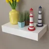 vidaXL Étagère murale avec tiroir MDF blanc Voir les images du produit 11