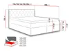 MIRJAN24 Boxspringbett Paros, Ehebett mit zwei Bettkästen Produktbild-Vorschau 10