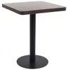 vidaXL Bistro stůl tmavě hnědý 60x60 cm MDF Náhled obrázku produktu 6