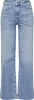 A pair of light blue denim jeans shown from the front. Produktbild-Vorschau