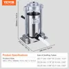 VEVOR Manueller Wurstfüller, 2 l / 5 Pfund vertikale Produktbild-Vorschau 7