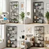 Bücherregal 190 x 80 x 35 cm | 6 offene Einlegeböden | Produktbild-Vorschau 5