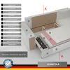 A cutaway view of a sofa showing its internal construction and materials. Voir les images du produit