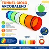 Tunnel a forma di arcobaleno 180x45x45 cm, tunnel per Anteprima dell’immagine prodotto 2