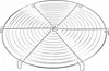 Scaldatorta in latta Ø32cm Anteprima dell’immagine prodotto 2