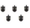 HEWI Ersatzbürstenkopf schwarz 5 Stück Durchmesser 81 mm Anteprima dell’immagine prodotto 4