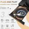 Externer Slim DVD Laufwerk mit Typ-C Anschluss, Slim, CD Produktbild-Vorschau 7