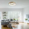 LED Deckenleuchte, messing, dimmbar, Fernbedienung, H 9,5 Produktbild-Vorschau 4