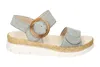 Gabor 43.723 Damen Sandalette - Riemchen Sandalen grau Produktbild-Vorschau 2