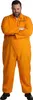 A man wearing an orange jumpsuit. Produktbild-Vorschau