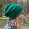 Kopka NeRo Beanie Rollrandmütze aus Walkstrick in grün Productafbeelding-voorbeeld