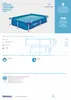 Bestway Steel Pro Swimming Pool mit Stahlrahmen 221x150x43 Produktbild-Vorschau 31