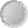 Weiße runde Pappteller 32 cm 10 Stück. Produktbild-Vorschau 1