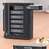 Pillendose Tablettenbox für 7 Tage - Mit 4 Fächern pro Tag Produktbild-Vorschau 9
