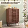 INONEFT Kommode mit 4 Schubladen, Sideboard Buffetschrank Produktbild-Vorschau 8