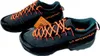 TX4 Evo Approach Schuhe von La Sportiva in Schwarz mit orangefarbenen Schnürsenkeln. Produktbild-Vorschau