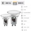 Eglo 110143 LED GU10 2-fach Leuchtmittel 2x2,9W Ø50mm Produktbild-Vorschau 4