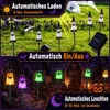 6 Stück Halloween Solarleuchten Geist, LED Garten Produktbild-Vorschau 4