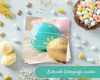 Friendly Fox Frohe Ostern Karte, 1x quadratische Oster Produktbild-Vorschau 2