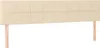 vidaXL Boxspringbett mit Matratze Creme 180x200 cm Stoff Produktbild-Vorschau 5