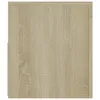 vidaXL Armoire TV avec lampes LED Chêne Sonoma 120x35x40 cm Voir les images du produit 9