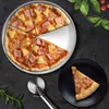 HaWare 2 pezzi vassoio per pizza in acciaio inox rotondo Anteprima dell’immagine prodotto 4