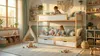 Platforma s 2 zásuvkami pre posteľ IKEA KURA, NestUp Náhľad obrázku produktu 8