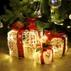 SALCAR Set de 3 LEDs d'illumination de Noël Boîte cadeau Voir les images du produit 1