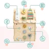 Mamabrum Montessori Aktivitätshaus 6in1 – Holz Busy Board, Produktbild-Vorschau 8