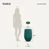 Vysoký kvetináč keramický Provencelia PARIS, Tmavozelená, Náhľad obrázku produktu 6