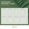 Lavea® Spannbettlaken 200x220 cm, Mikrofaser Spannbetttuch Produktbild-Vorschau 5