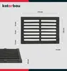 KOTARBAU Kaminrost 21,5 x 15,5 cm Kaminofen Ascherost Produktbild-Vorschau 4
